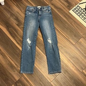 High Rise Straight Jean